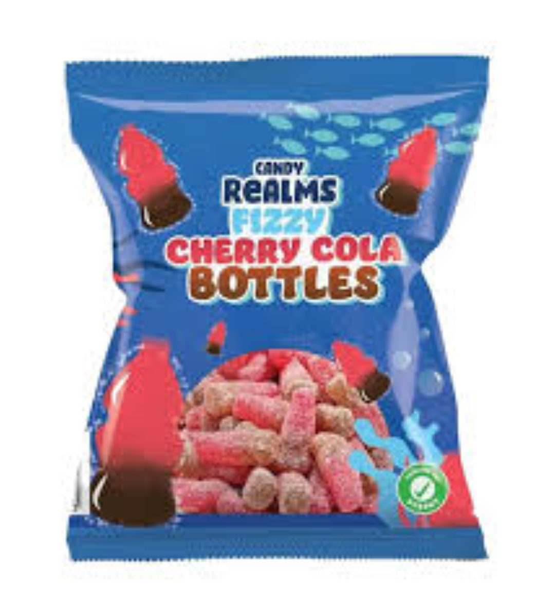 CANDY REALMS CHERRY COLA BTL 190G